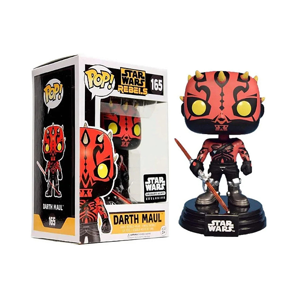 Funko Pop! Television Star Wars Darth Maul 165 Exclusivo