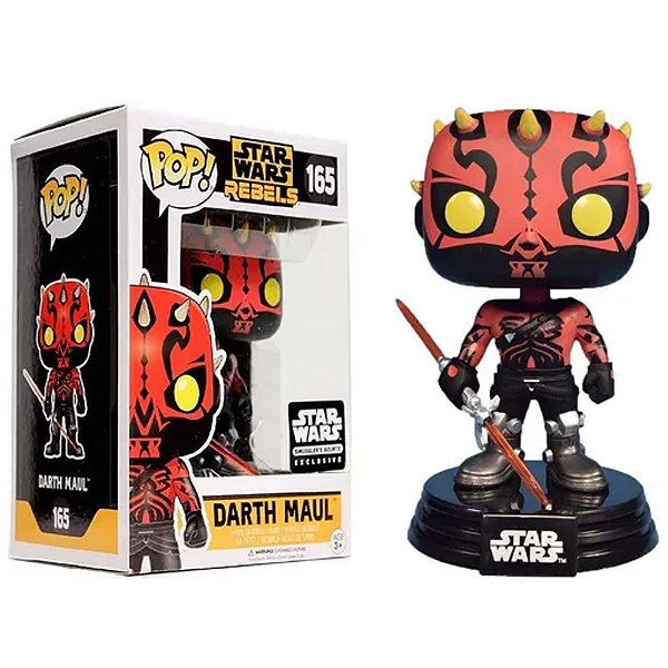 Funko Pop! Television Star Wars Darth Maul 165 Exclusivo