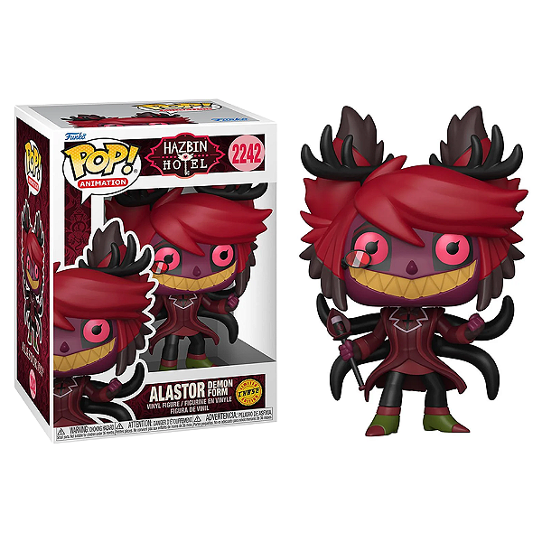Funko Pop! Animation Hazbin Hotel Alastor Demon Form 2242 Exclusivo Chase