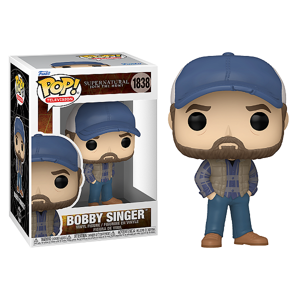 Funko Pop! Television Supernatural Bobby Singer 1838