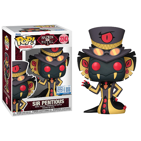 Funko Pop! Animation Hazbin Hotel Sir Pentiou 2243 Exclusivo