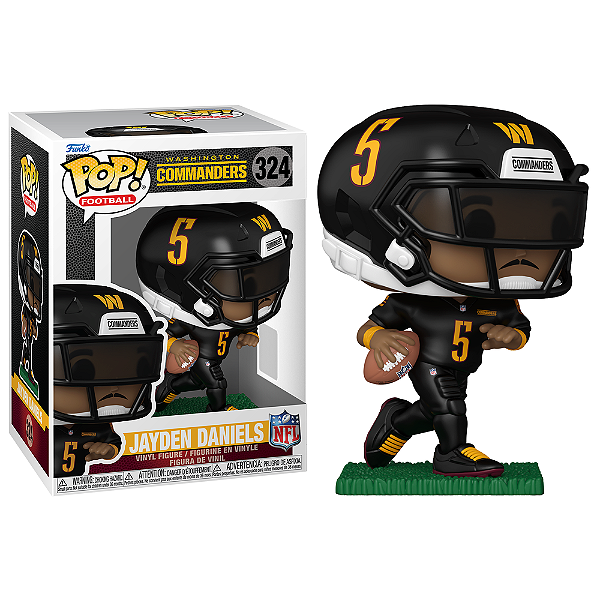 Funko Pop! Football NFL Washington Commanders Jayden Daniels 324