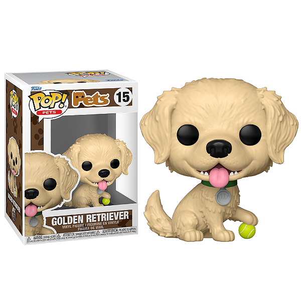 Funko Pop! Pets Cachorro Golden Retriever 15