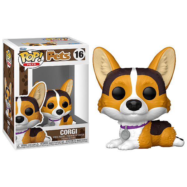 Funko Pop! Pets Cachorro Corgi 16