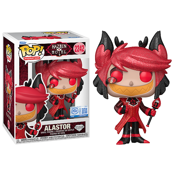 Funko Pop! Animation Hazbin Hotel Alastor 2242 Exclusivo Diamond