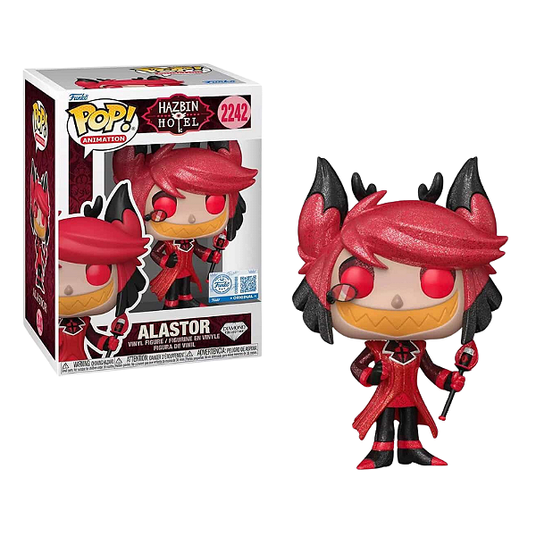 Funko Pop! Animation Hazbin Hotel Alastor 2242 Exclusivo Diamond