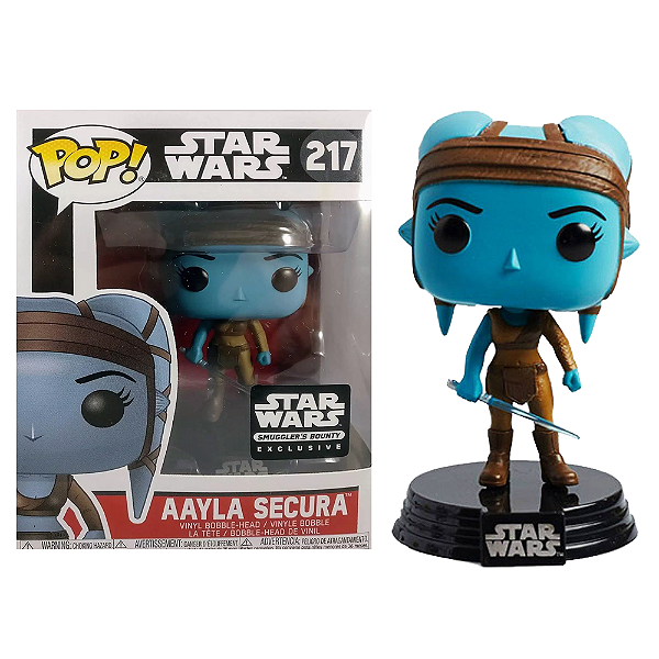 Funko Pop! Television Star Wars Aayla Secura 217 Exclusivo