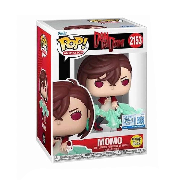 Funko Pop! Animation DanDaDan Momo 2153 Exclusivo Glow
