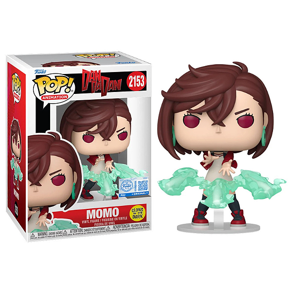 Funko Pop! Animation DanDaDan Momo 2153 Exclusivo Glow