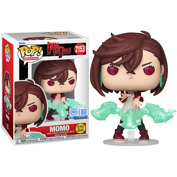 Funko Pop! Animation DanDaDan Momo 2153 Exclusivo Glow