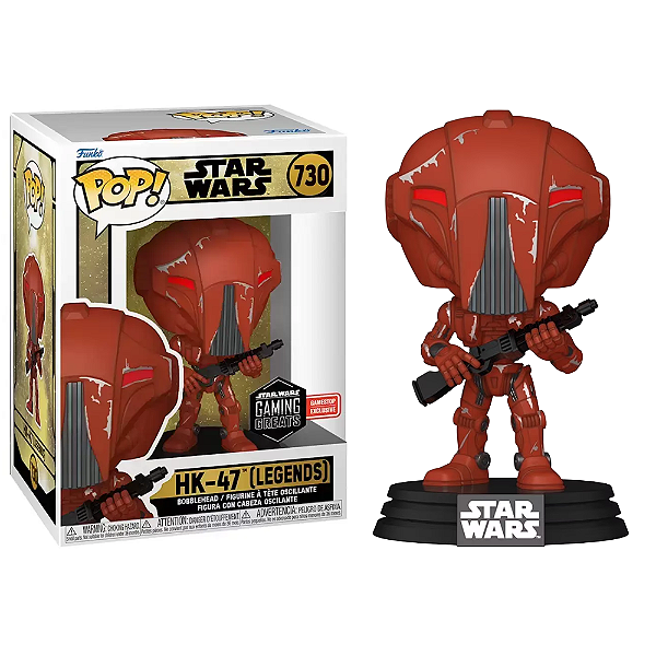 Funko Pop! Television Star Wars HK-47 Legends 730 Exclusivo