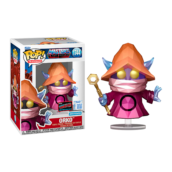 Funko Pop! Television Mestres Do Universo Orko 1744 Exclusivo 3000 Pcs