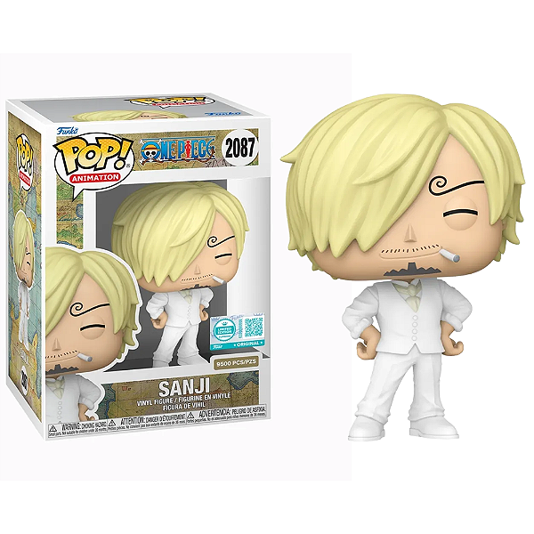 Funko Pop! Animation One Piece Sanji 2087 Exclusivo 9500 Pcs