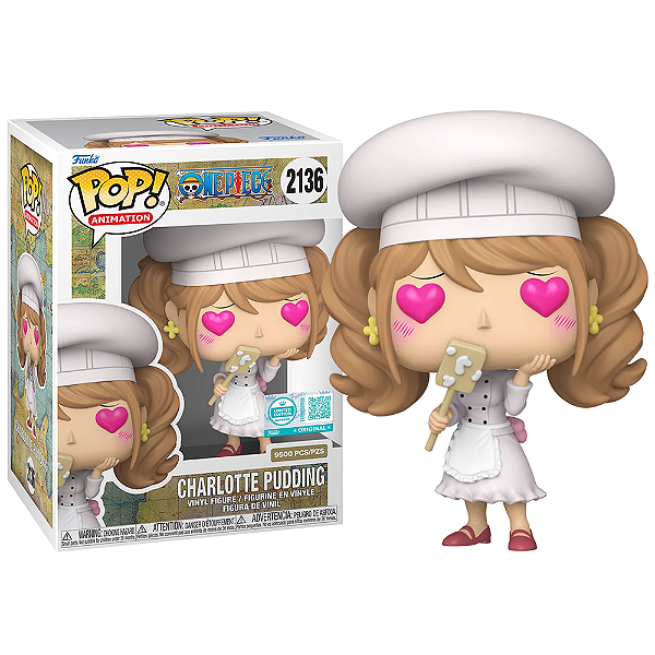 Funko Pop! Animation One Piece Charlotte Pudding 2136 Exclusivo 9500 Pcs