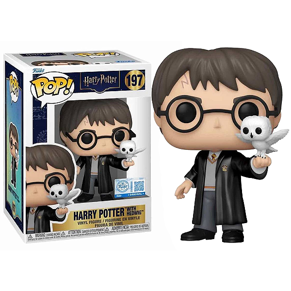 Funko Pop! Filme Harry Potter With Hedwig 197 Exclusivo