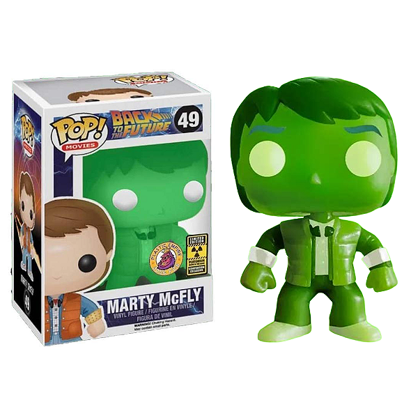 Funko Pop! Filme De Volta Para O Futuro Back To The Future Marty McFly 49 Exclusivo