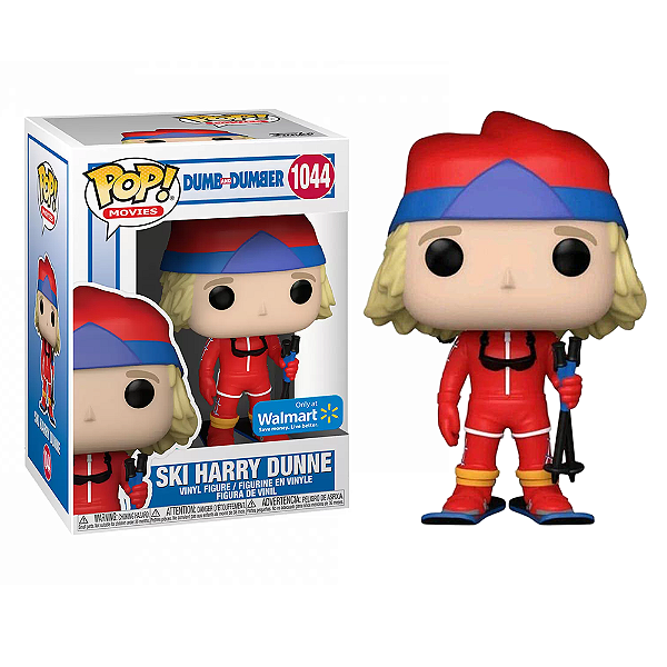 Funko Pop! Filme Dumb And Dumber / Debi e Lóide Ski Harry Dunne 1044 Exclusivo