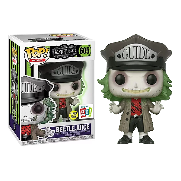 Funko Pop! Filme Beetlejuice 605 Exclusivo Glow