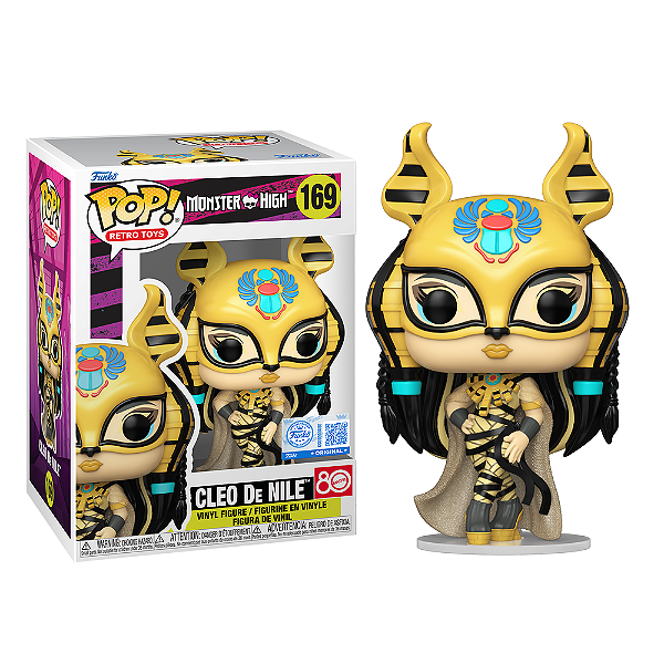 Funko Pop! Retro Toys Monster High Cleo De Nile 169 Exclusivo