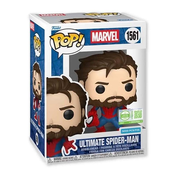 Funko Pop! Marvel Homem Aranha Ultimate Spider-Man 1561 Exclusivo 5000 Pcs
