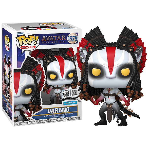 Funko Pop! Filme Avatar Fogo E Cinzas Varang 1978 Exclusivo 3500 Pcs
