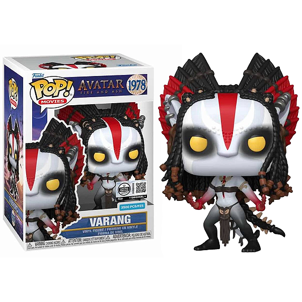 Funko Pop! Filme Avatar Fogo E Cinzas Varang 1978 Exclusivo 3500 Pcs