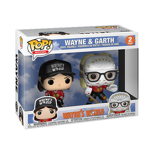 Funko Pop! Filme Quanto Mais Idiota Melhor / Waynes World Wayne & Garth 2 Pack