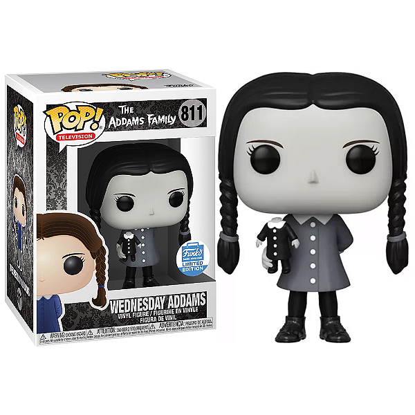 Funko Pop! Television A Familia Addams Wednesday Addams 811 Exclusivo