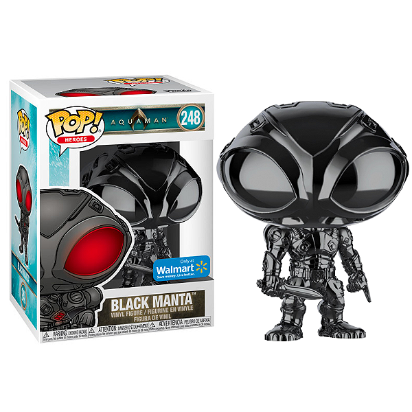 Funko Pop! DC Comics Aquaman Black Manta 248 Exclusivo