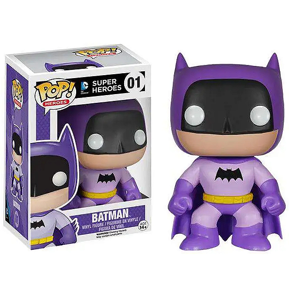 Funko Pop! DC Comics DC Super Heroes Batman 01 Purple
