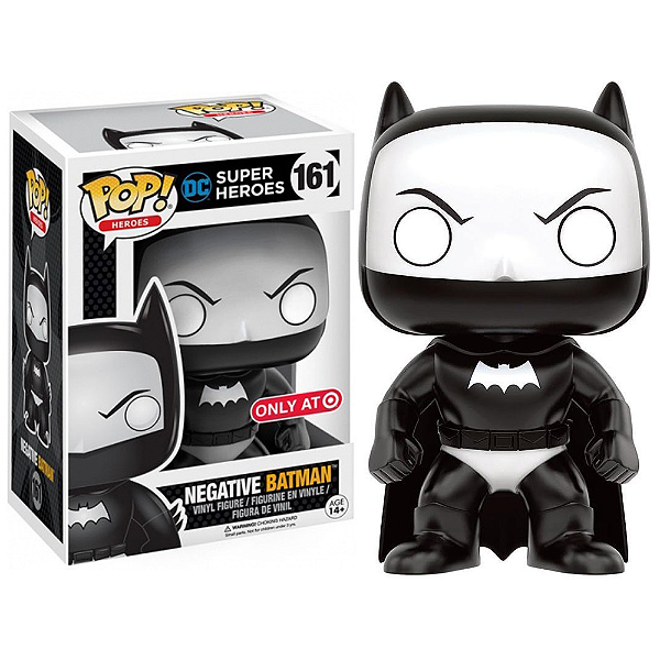 Funko Pop! Dc Comics Batman Negative Batman 161 Exclusivo