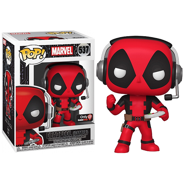 Funko Pop! Marvel Deadpool Gamer 537 Exclusivo
