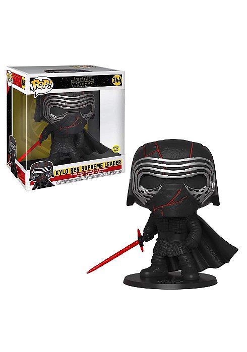 Funko Pop! Television Star Wars Kylo Ren 344 Exclusivo 10 Polegadas