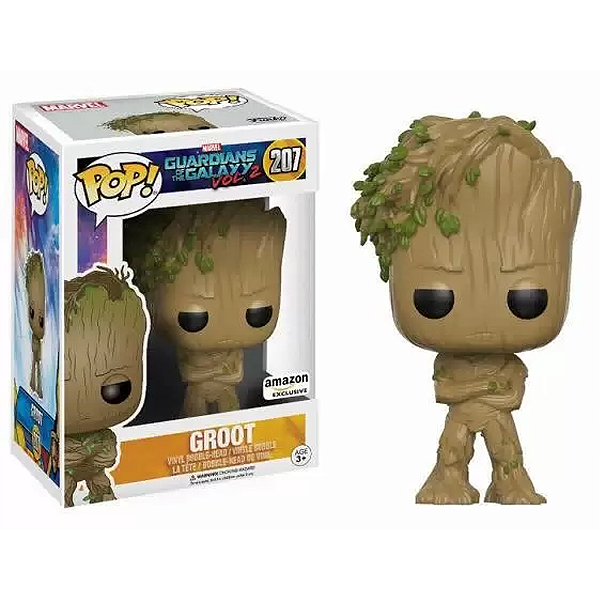 Funko Pop! Marvel Guardians Of The Galaxy Groot 207 Exclusivo