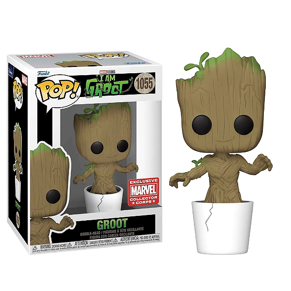 Funko Pop! Marvel I Am Groot 1055 Exclusivo