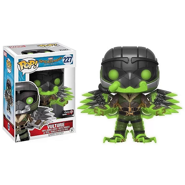 Funko Pop! Marvel Homem Aranha Spider Man Vulture 227 Exclusivo