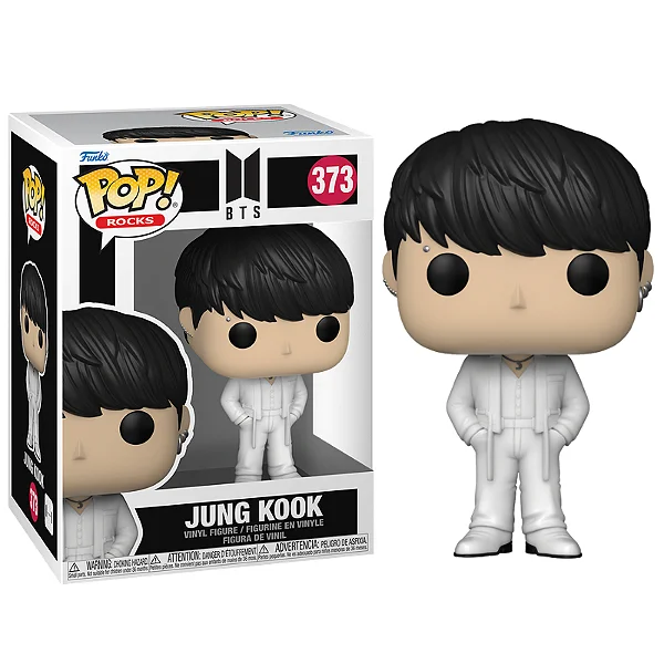 Funko Pop! Rocks BTS Jung Kook 373 * CAIXA COM DETALHES