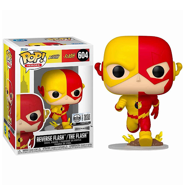 Funko Pop! Dc Comics Flash Reverse Flash / The Flash 604 Exclusivo 3500 Pcs