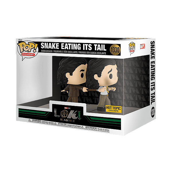 Funko Pop! Moment Marvel Loki Snake Eating its Tail 1330 Exclusivo