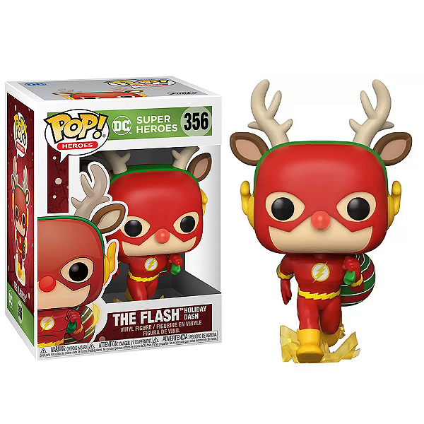 Funko Pop! Dc Comics Flash Holiday Dash 356