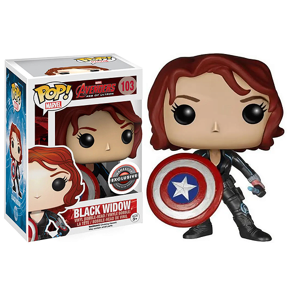 Funko Pop! Marvel Avengers Black Widow 103 Exclusivo