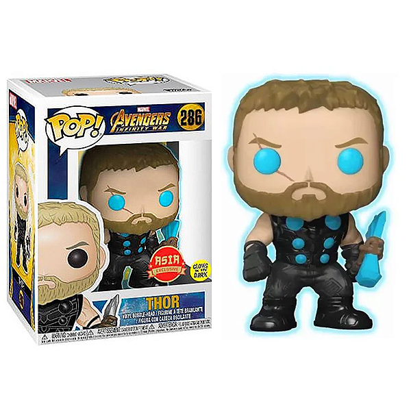Funko Pop! Marvel Avengers Thor 286 Exclusivo Glow