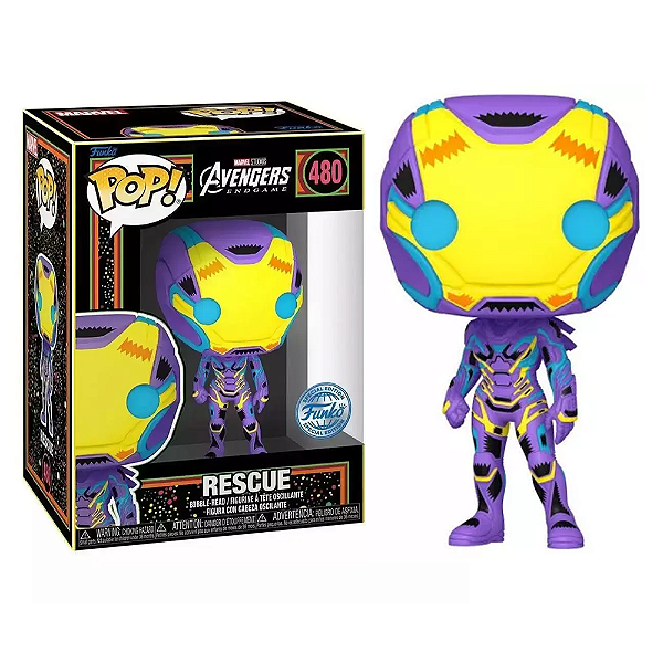 Funko Pop! Marvel Avengers Rescue 480 Exclusivo