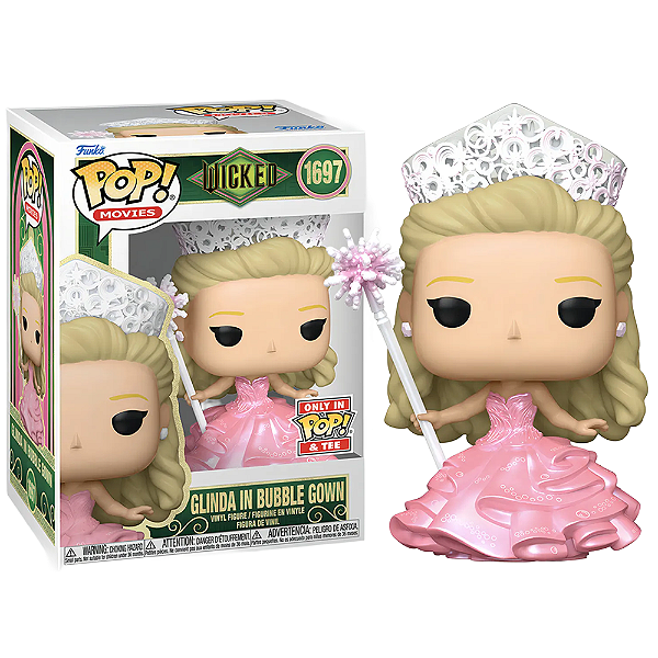 Funko Pop! Filme Wicked Glinda In Bubble Gown 1696 Exclusivo Pearlescent