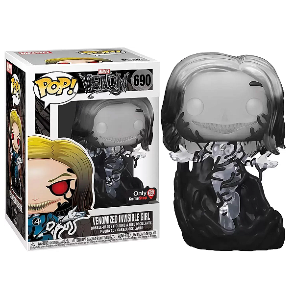 Funko Pop! Marvel Venom Venomized Invisible Girl 690 Exclusivo