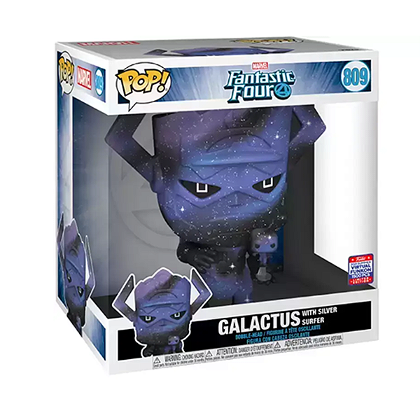 Funko Pop! Marvel Quarteto Fantastico Galactus With Silver Surfer 809 Exclusivo