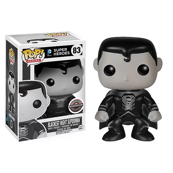 Funko Pop! Dc Comics Superman Blackest Night Superman 83 Exclusivo