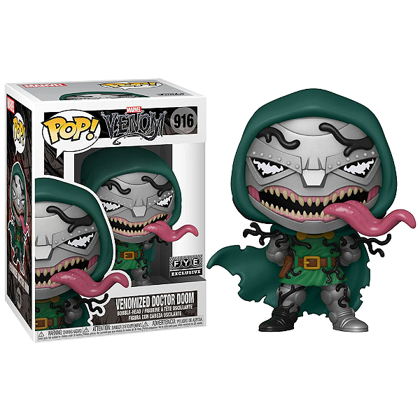 Funko Pop! Marvel Venom Venomized Doctor Doom 916 Exclusivo