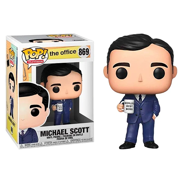 Funko Pop! Television The Office Michael Scott 869 * CAIXA AMASSADA