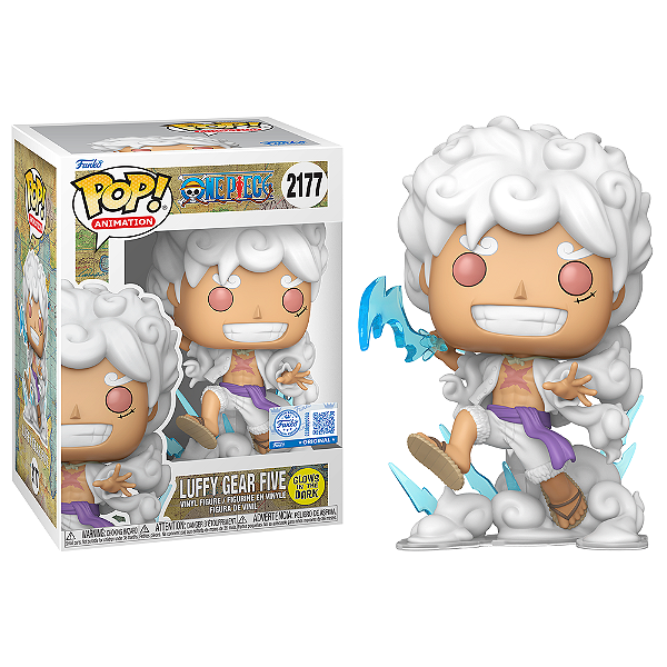 Funko Pop! Animation One Piece Luffy Gear Five 2177 Exclusivo Glow